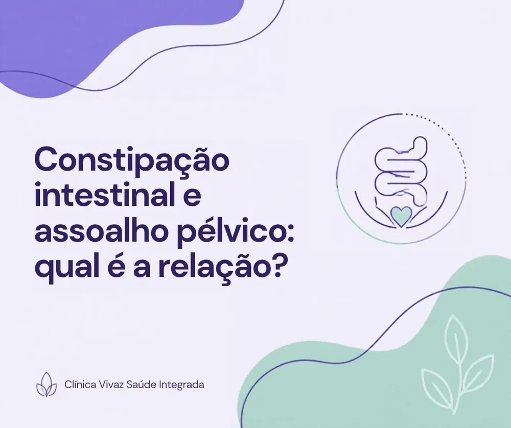Capa do artigo: Constipação intestinal e assoalho pélvico: qual é a relação?